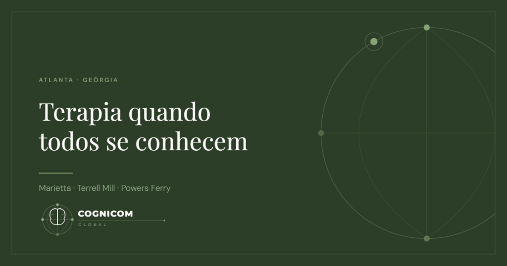Capa do artigo, terapia quando todos se conhecem, Marietta